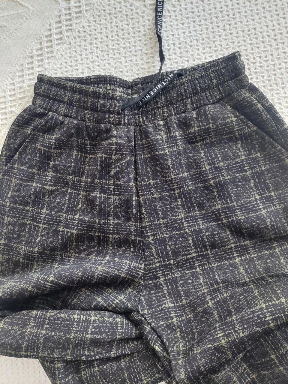 Pantalon style legging en tricot cardé – photo 2
